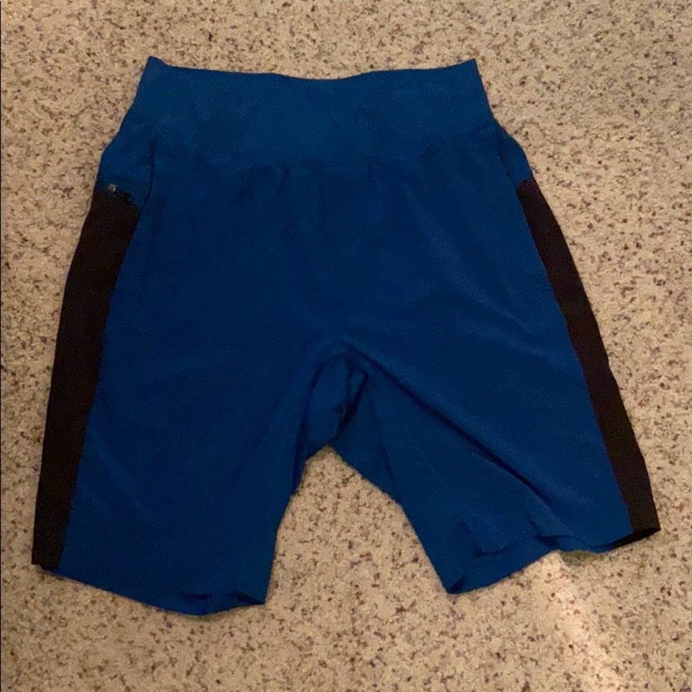 Blue lulu lemon shorts (not available)